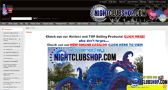 Desktop Screenshot of nightclubshop.com